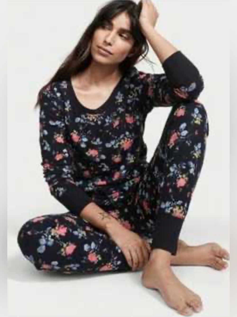 Victorias Secret Thermal Long Sleeve PJ Set